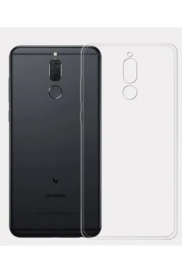 Newface Huawei Mate 10 Lite Kılıf Lüx Şeffaf Silikon resmi