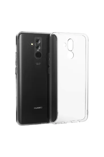 Newface Huawei Mate 20 Lite Kılıf Lüx Şeffaf Silikon resmi