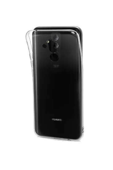 Newface Huawei Mate 20 Lite Kılıf Lüx Şeffaf Silikon resmi
