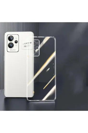 Newface Realme GT2 5G Kılıf Lüx Şeffaf Silikon resmi