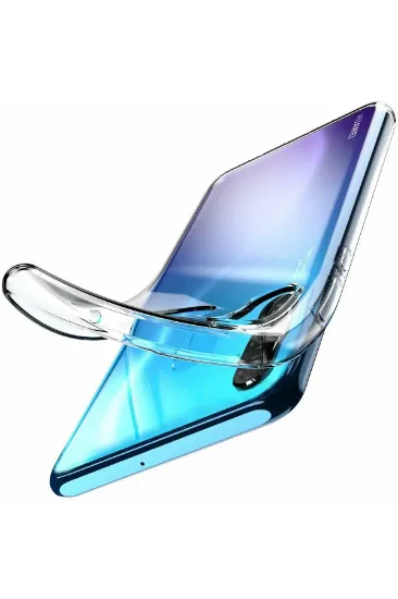 Newface Huawei P30 Lite Kılıf Lüx Şeffaf Silikon resmi