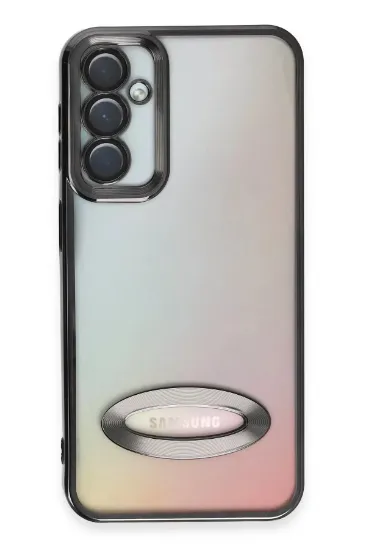 Newface Samsung Galaxy A14 4G Kılıf Slot Silikon - Siyah resmi