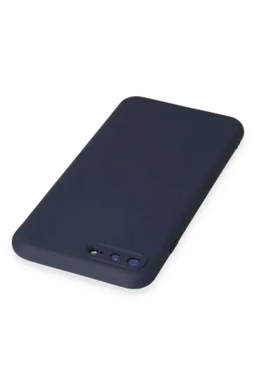 Newface iPhone 7 Plus Kılıf First Silikon - Lacivert resmi