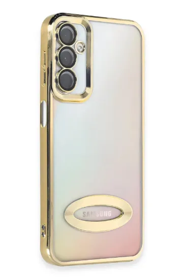 Newface Samsung Galaxy A14 4G Kılıf Slot Silikon - Gold resmi