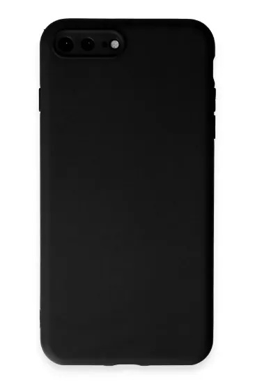 Newface iPhone 7 Plus Kılıf First Silikon - Siyah resmi