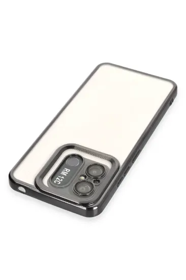 Newface Xiaomi Redmi 12C Kılıf Slot Silikon - Siyah resmi