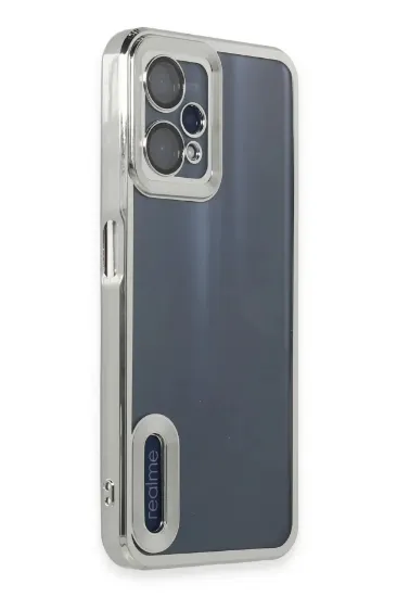 Newface Realme 9 Pro 5G Kılıf Slot Silikon - Gümüş resmi