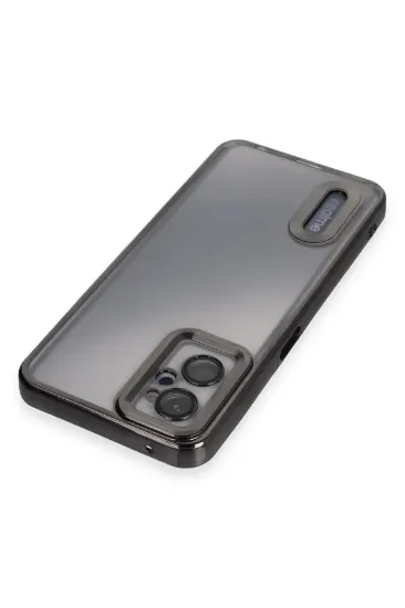 Newface Realme 9i 4G Kılıf Slot Silikon - Siyah resmi