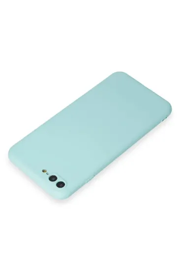 Newface iPhone 7 Plus Kılıf First Silikon - Turkuaz resmi