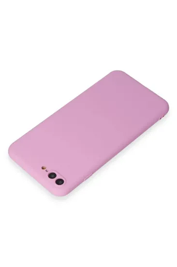 Newface iPhone 7 Plus Kılıf First Silikon - Açık Mor resmi