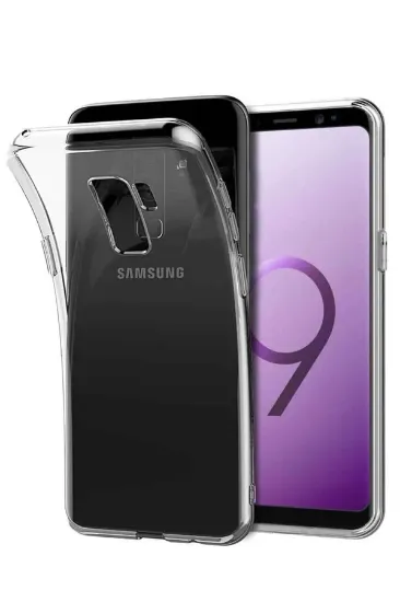 Newface Samsung Galaxy S9 Kılıf Lüx Şeffaf Silikon resmi