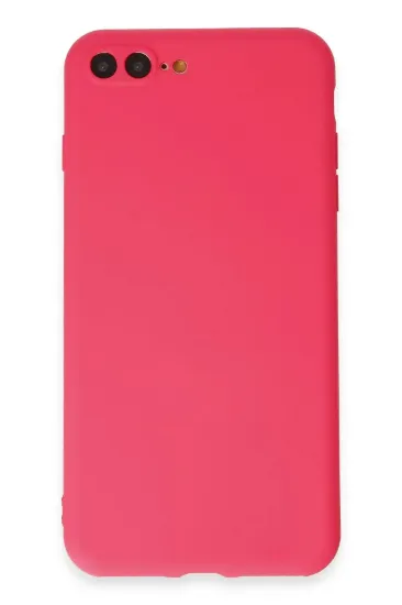 Newface iPhone 7 Plus Kılıf First Silikon - Pembe resmi