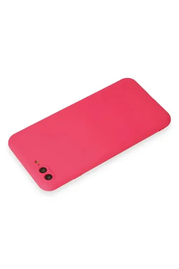 Newface iPhone 7 Plus Kılıf First Silikon - Pembe resmi