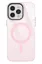Newface iPhone 12 Pro Max Kılıf Beta Magneticsafe Silikon - Pembe resmi