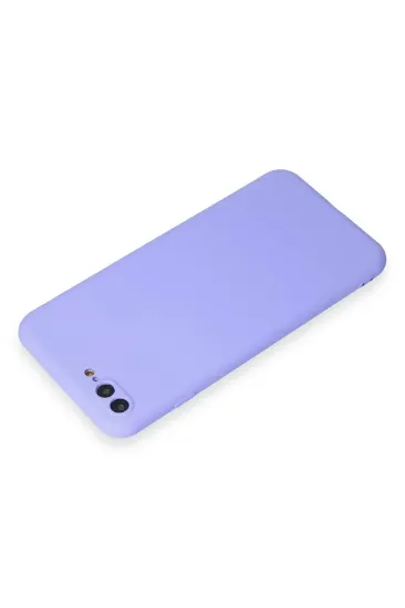Newface iPhone 7 Plus Kılıf First Silikon - Lila resmi