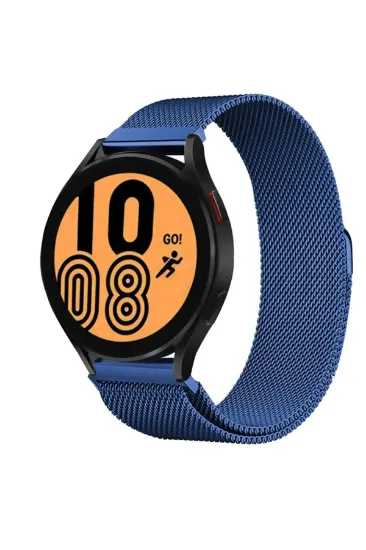 Newface Watch 20mm Metal Mıknatıslı Kordon - Mavi resmi