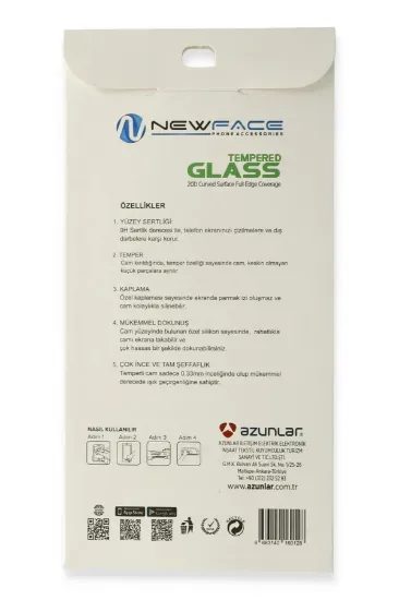 Newface iPhone 11 Pro Max 20D Premium Cam Ekran Koruyucu resmi