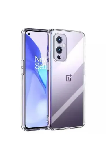 Newface One Plus 9 Kılıf Lüx Şeffaf Silikon resmi