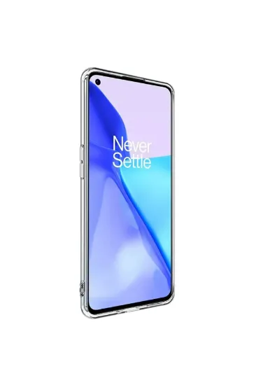 Newface One Plus 9 Pro Kılıf Lüx Şeffaf Silikon resmi