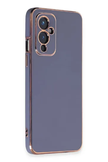 Newface One Plus 9 Kılıf Volet Silikon - Mavi resmi