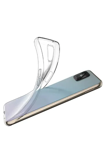 Newface Oppo Reno 4 Lite Kılıf Lüx Şeffaf Silikon - Şeffaf resmi