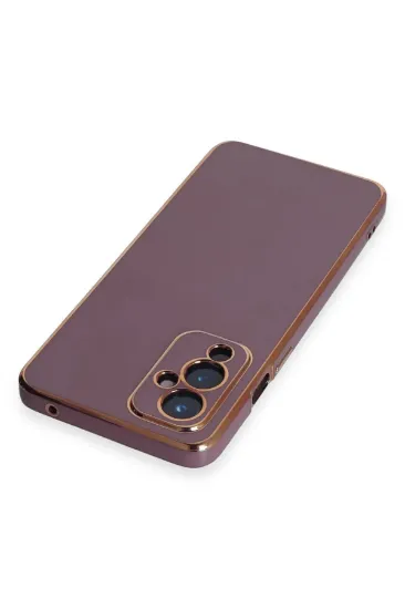 Newface One Plus 9 Kılıf Volet Silikon - Mor resmi
