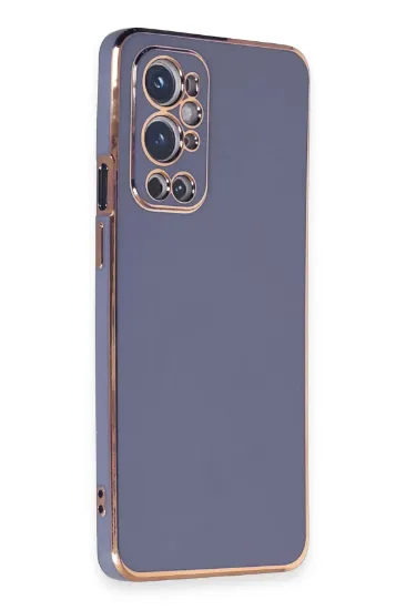Newface One Plus 9 Pro Kılıf Volet Silikon - Mavi resmi