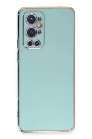 Newface One Plus 9 Pro Kılıf Volet Silikon - Açık Yeşil resmi