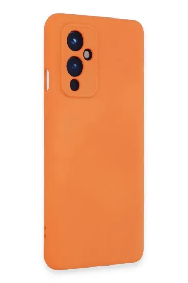 Newface One Plus 9 Kılıf Nano içi Kadife Silikon - Turuncu resmi