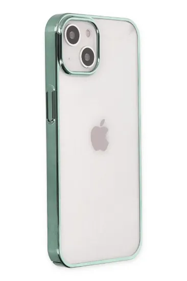 Newface iPhone 14 Kılıf Element Silikon - Yeşil resmi
