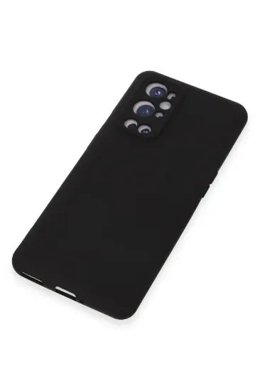 Newface One Plus 9 Pro Kılıf Nano içi Kadife Silikon - Siyah resmi