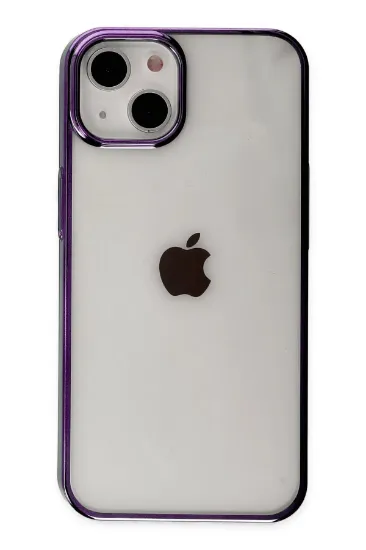 Newface iPhone 14 Kılıf Element Silikon - Mor resmi