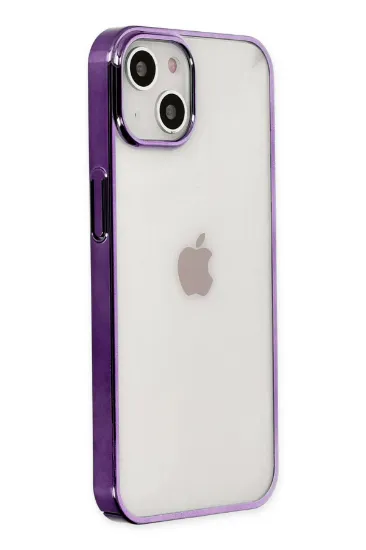 Newface iPhone 14 Kılıf Element Silikon - Mor resmi