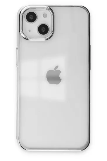 Newface iPhone 14 Plus Kılıf Element Silikon - Gümüş resmi