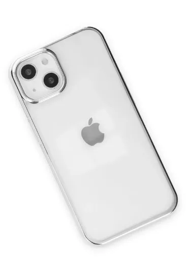 Newface iPhone 14 Plus Kılıf Element Silikon - Gümüş resmi
