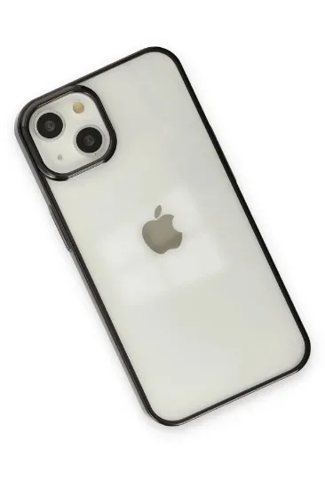 Newface iPhone 14 Plus Kılıf Element Silikon - Siyah resmi