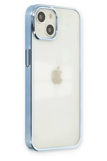 Newface iPhone 14 Plus Kılıf Element Silikon - Sky Blue resmi