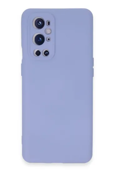 Newface One Plus 9 Pro Kılıf Nano içi Kadife Silikon - Lila resmi