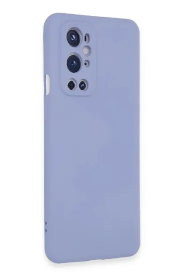 Newface One Plus 9 Pro Kılıf Nano içi Kadife Silikon - Lila resmi