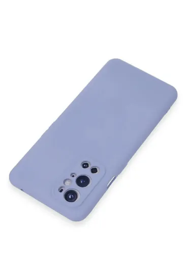 Newface One Plus 9 Pro Kılıf Nano içi Kadife Silikon - Lila resmi