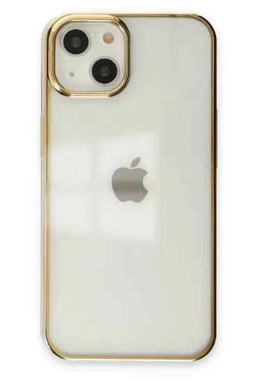 Newface iPhone 14 Plus Kılıf Element Silikon - Gold resmi