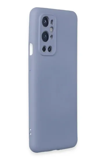 Newface One Plus 9 Pro Kılıf Nano içi Kadife Silikon - Mor resmi