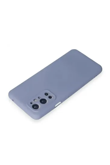 Newface One Plus 9 Pro Kılıf Nano içi Kadife Silikon - Mor resmi