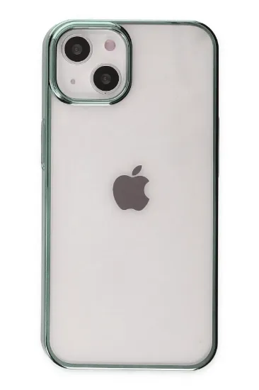 Newface iPhone 14 Plus Kılıf Element Silikon - Yeşil resmi