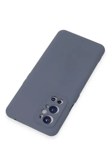 Newface One Plus 9 Pro Kılıf Nano içi Kadife Silikon - Gri resmi