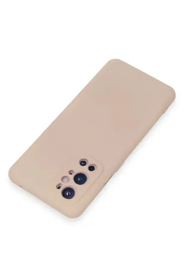 Newface One Plus 9 Pro Kılıf Nano içi Kadife Silikon - Pudra resmi