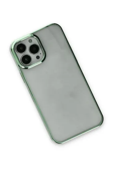 Newface iPhone 14 Pro Kılıf Element Silikon - Yeşil resmi