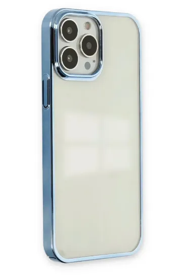 Newface iPhone 14 Pro Max Kılıf Element Silikon - Sky Blue resmi