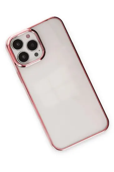 Newface iPhone 14 Pro Max Kılıf Element Silikon - Pembe resmi
