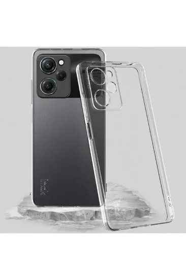 Newface Xiaomi Poco X5 Pro 5G Kılıf Lüx Şeffaf Silikon resmi